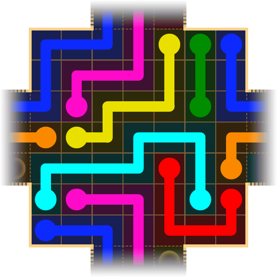 Flow Free Warps 1797 Solution