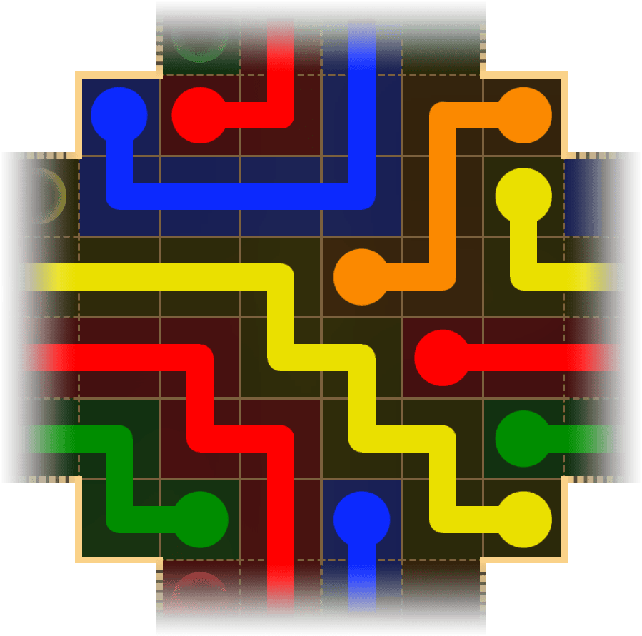 Flow Free Warps 1692 Solution