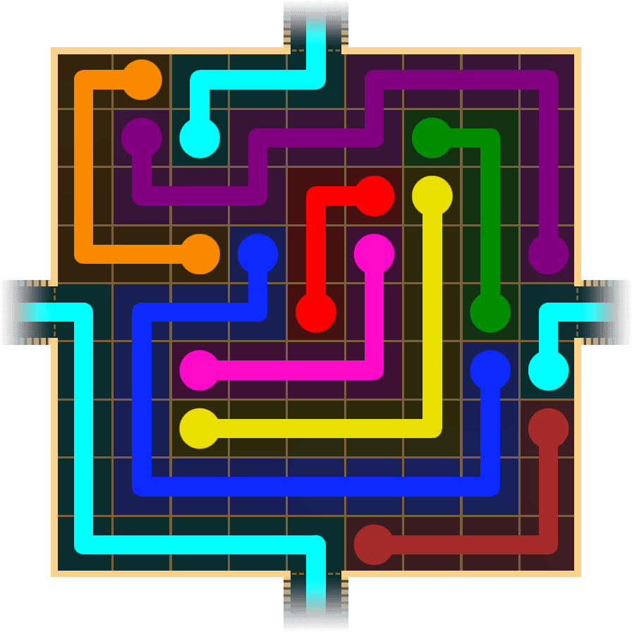 Flow Free Warps 1703 Solution