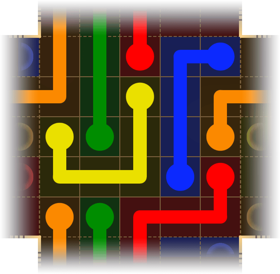 Flow Free Warps 1715 Solution