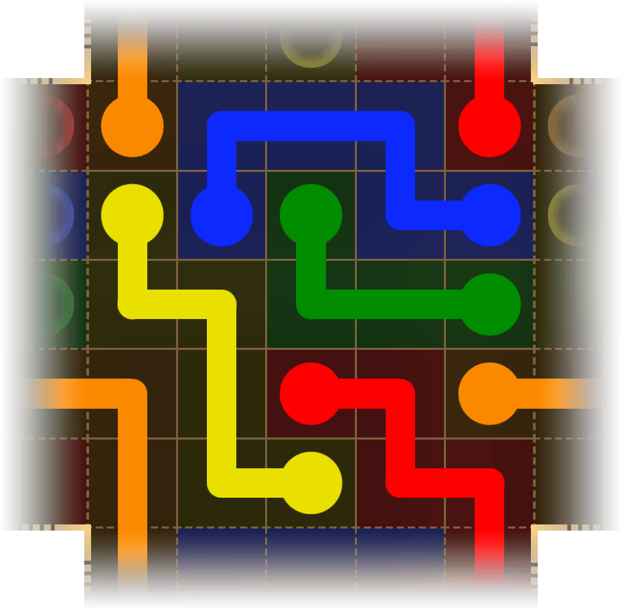 Flow Free Warps 1723 Solution