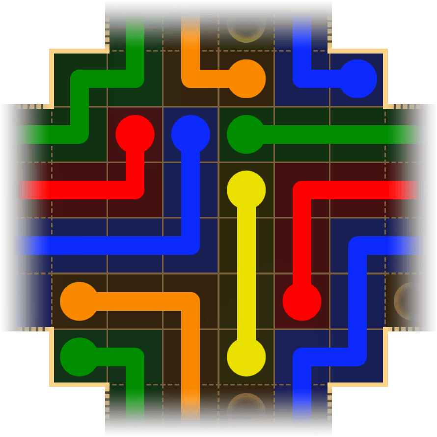 Flow Free Warps 1730 Solution