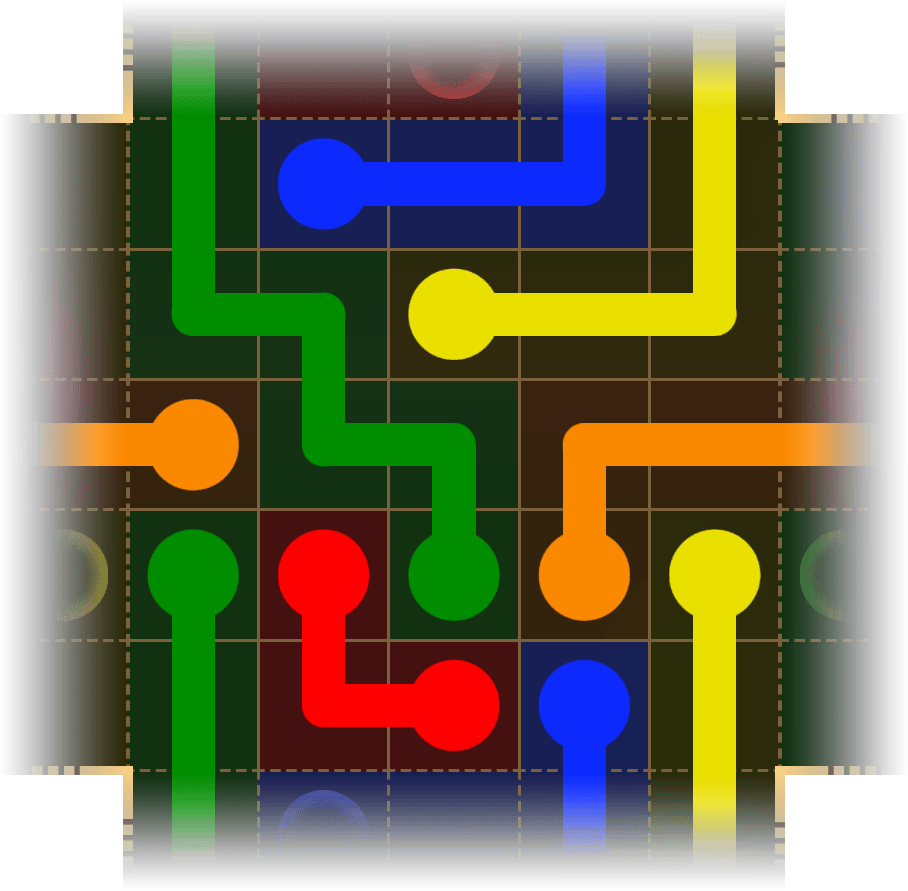 Flow Free Warps 1739 Solution