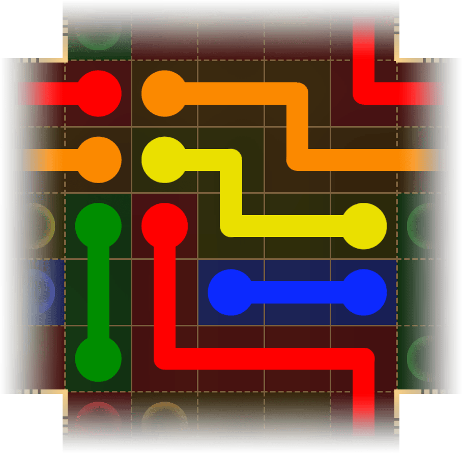 Flow Free Warps 1755 Solution