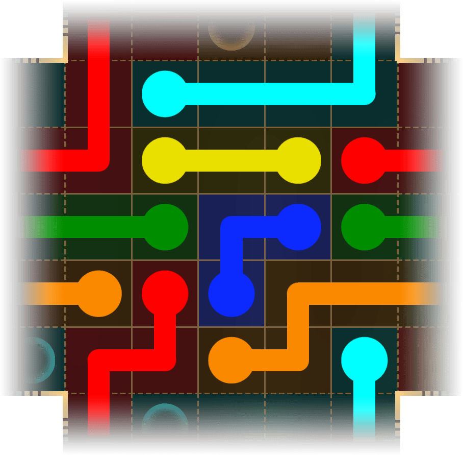 Flow Free Warps 1763 Solution