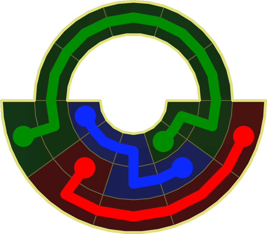 Flow Free Warps 1802 Solution