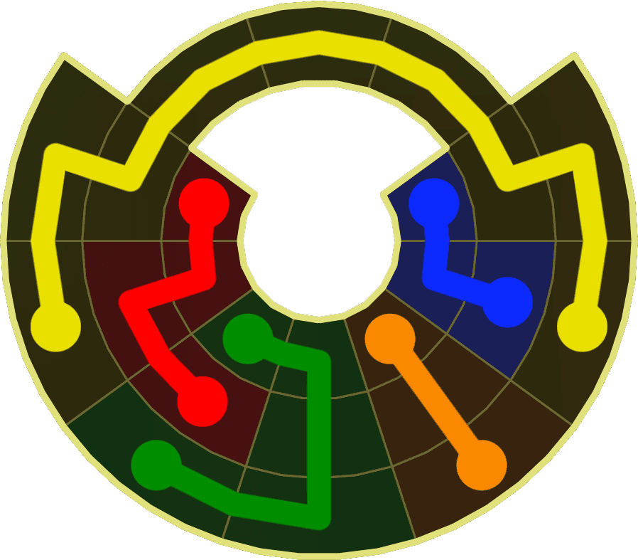 Flow Free Warps 1803 Solution