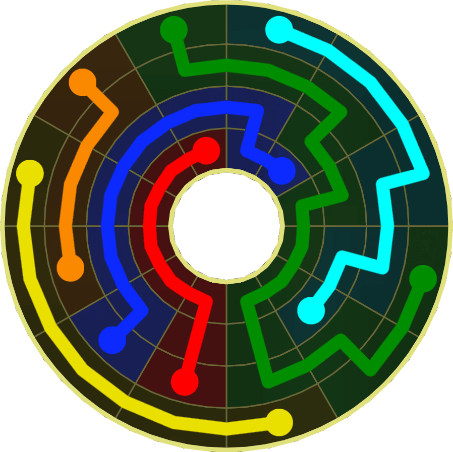 Flow Free Warps 1857 Solution