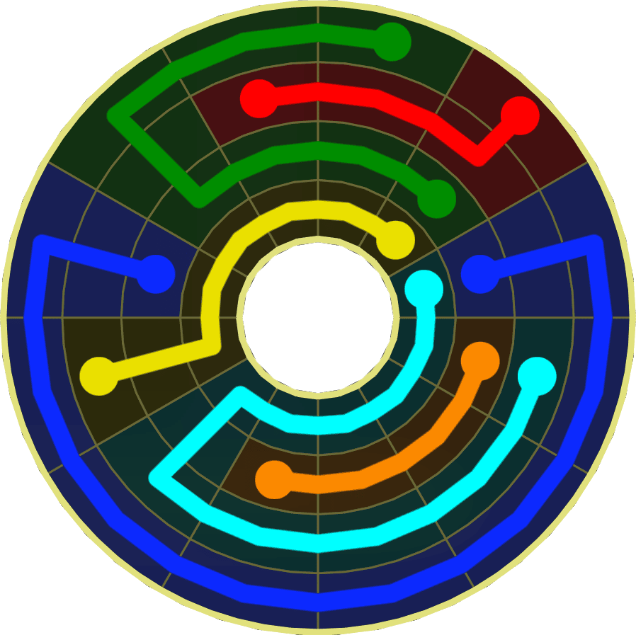 Flow Free Warps 1859 Solution