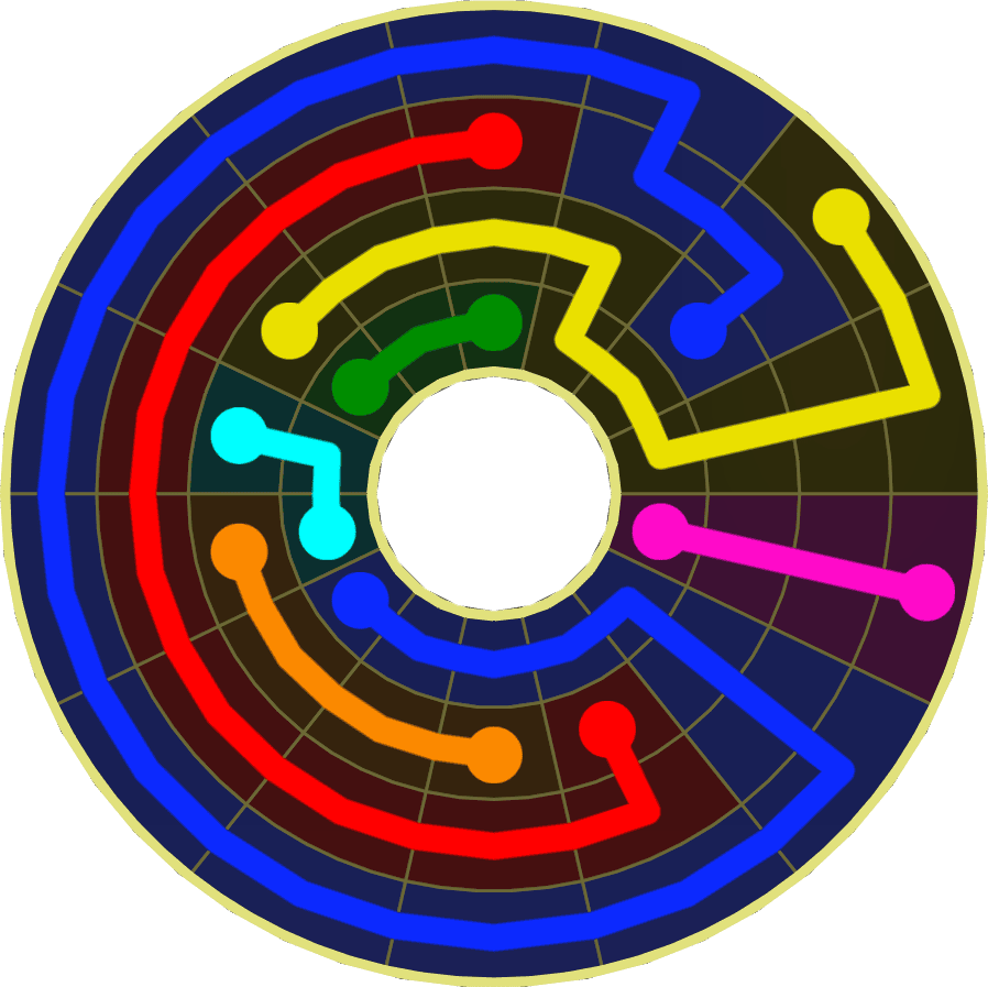 Flow Free Warps 1888 Solution