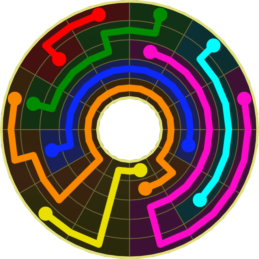 Flow Free Warps 1905 Solution
