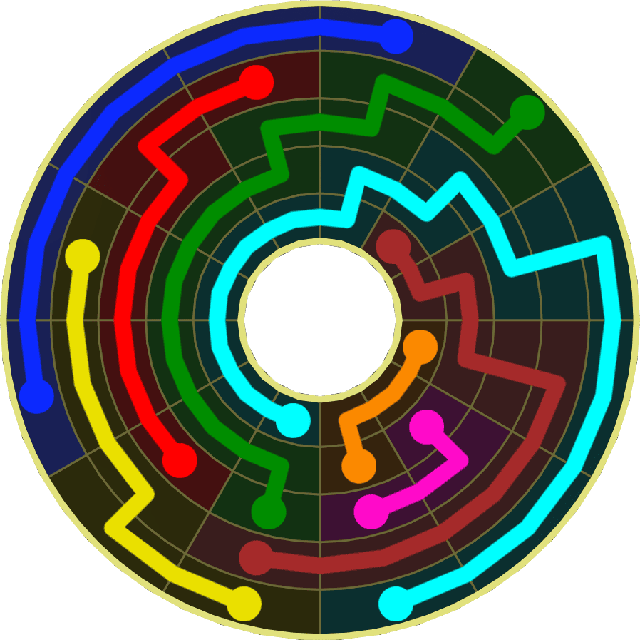 Flow Free Warps 1909 Solution