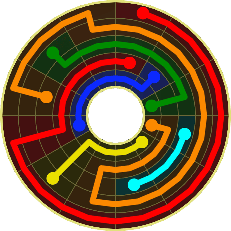 Flow Free Warps 1914 Solution