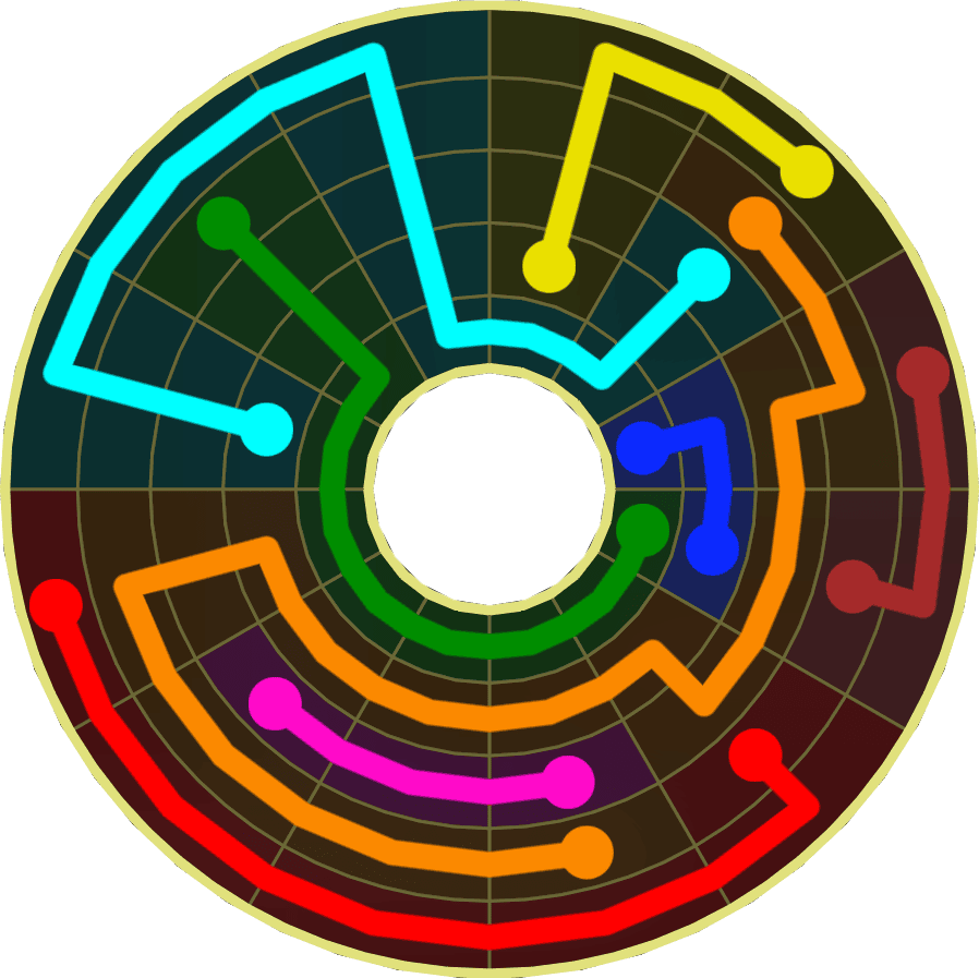 Flow Free Warps 1915 Solution