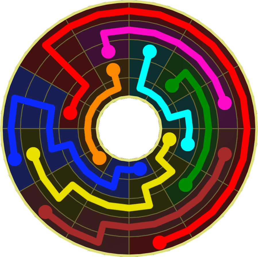 Flow Free Warps 1917 Solution