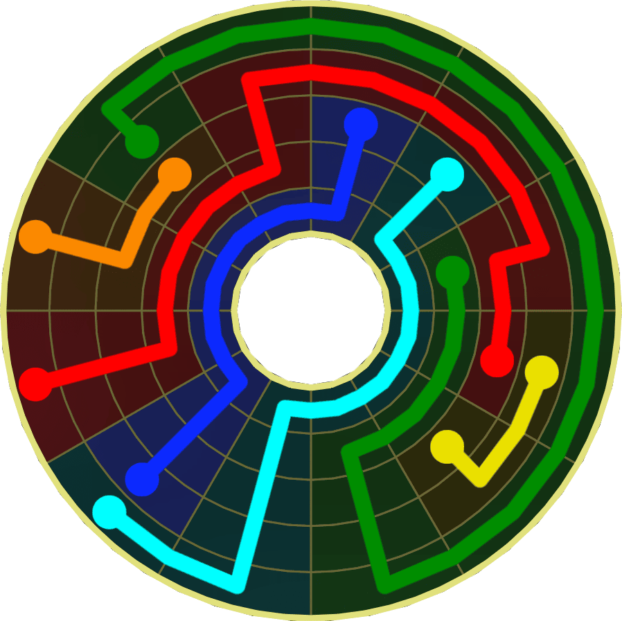 Flow Free Warps 1891 Solution