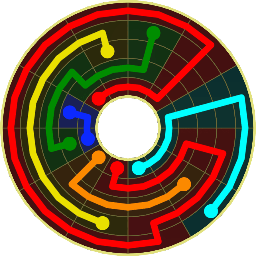Flow Free Warps 1896 Solution