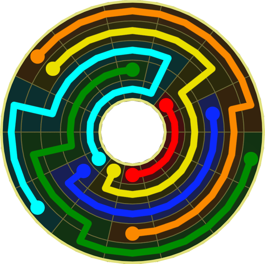 Flow Free Warps 1924 Solution