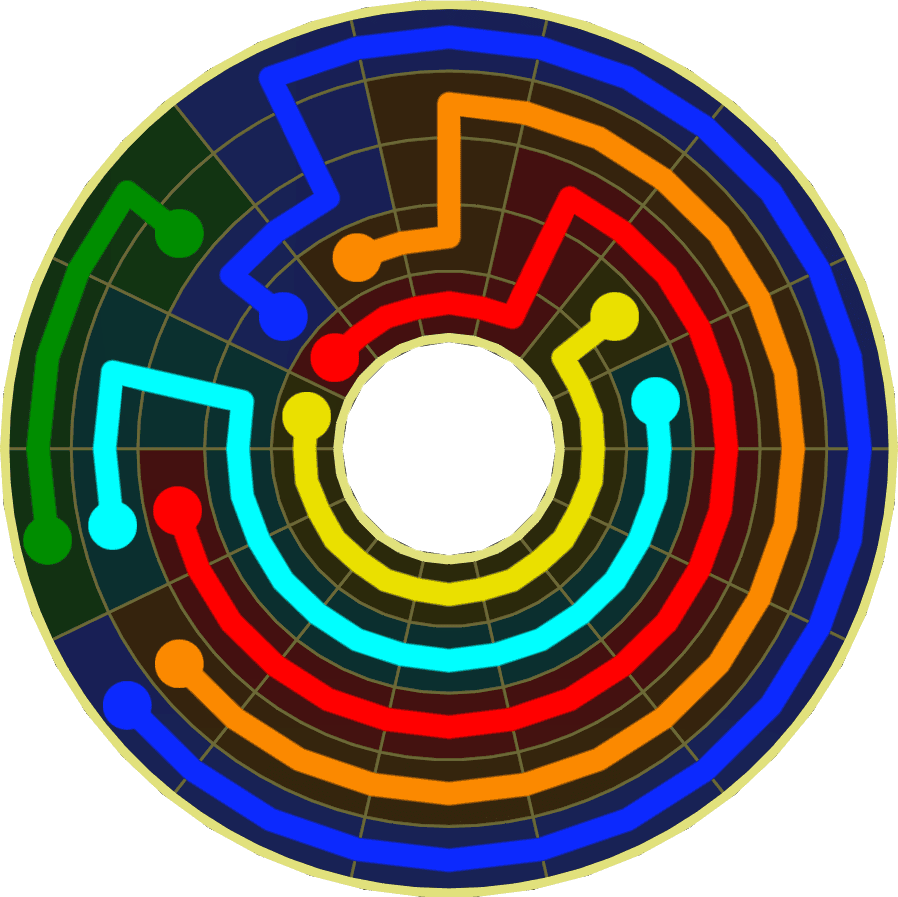 Flow Free Warps 1928 Solution