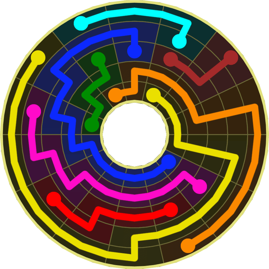 Flow Free Warps 1930 Solution