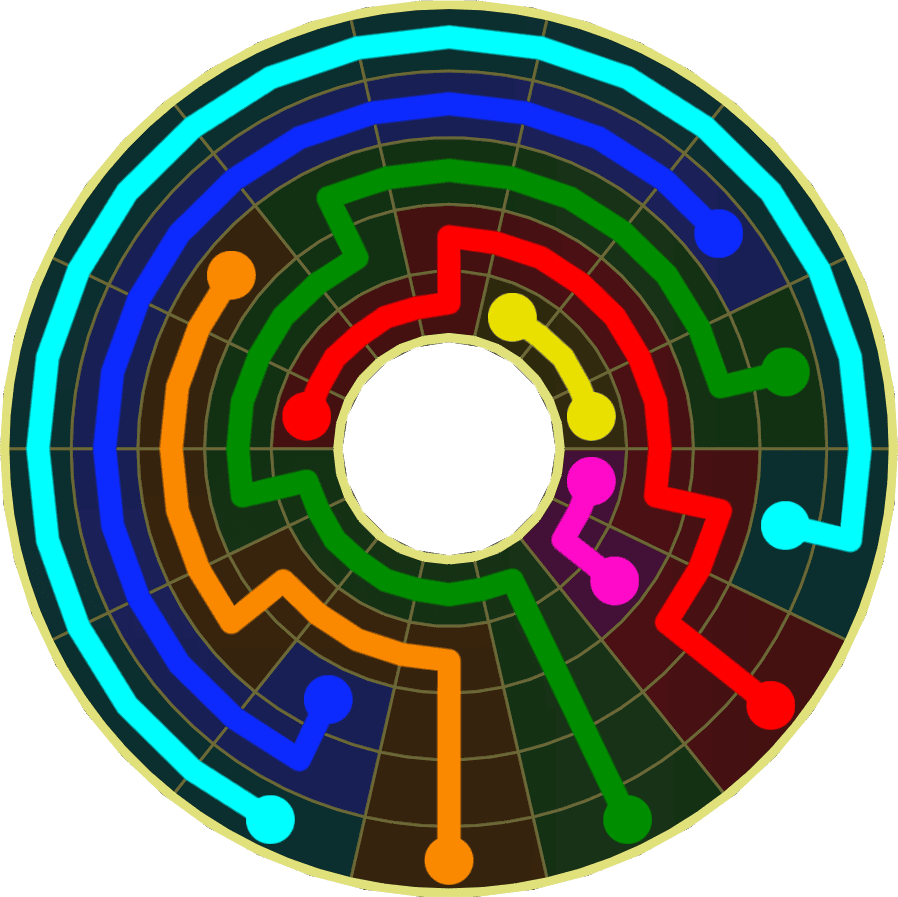Flow Free Warps 1935 Solution