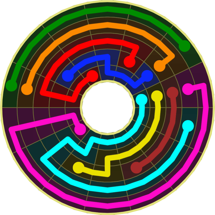 Flow Free Warps 1941 Solution