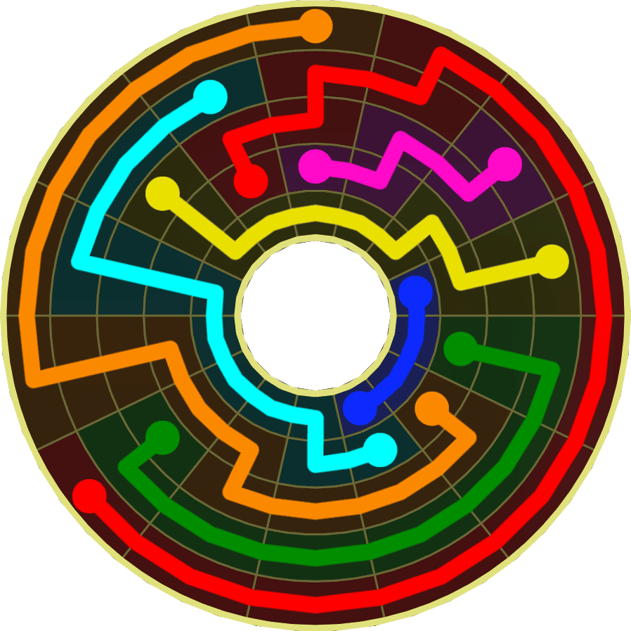 Flow Free Warps 1943 Solution