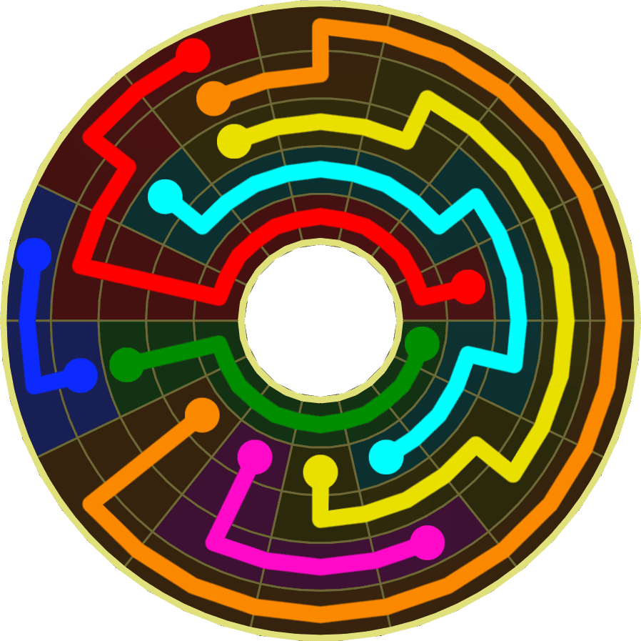 Flow Free Warps 1948 Solution