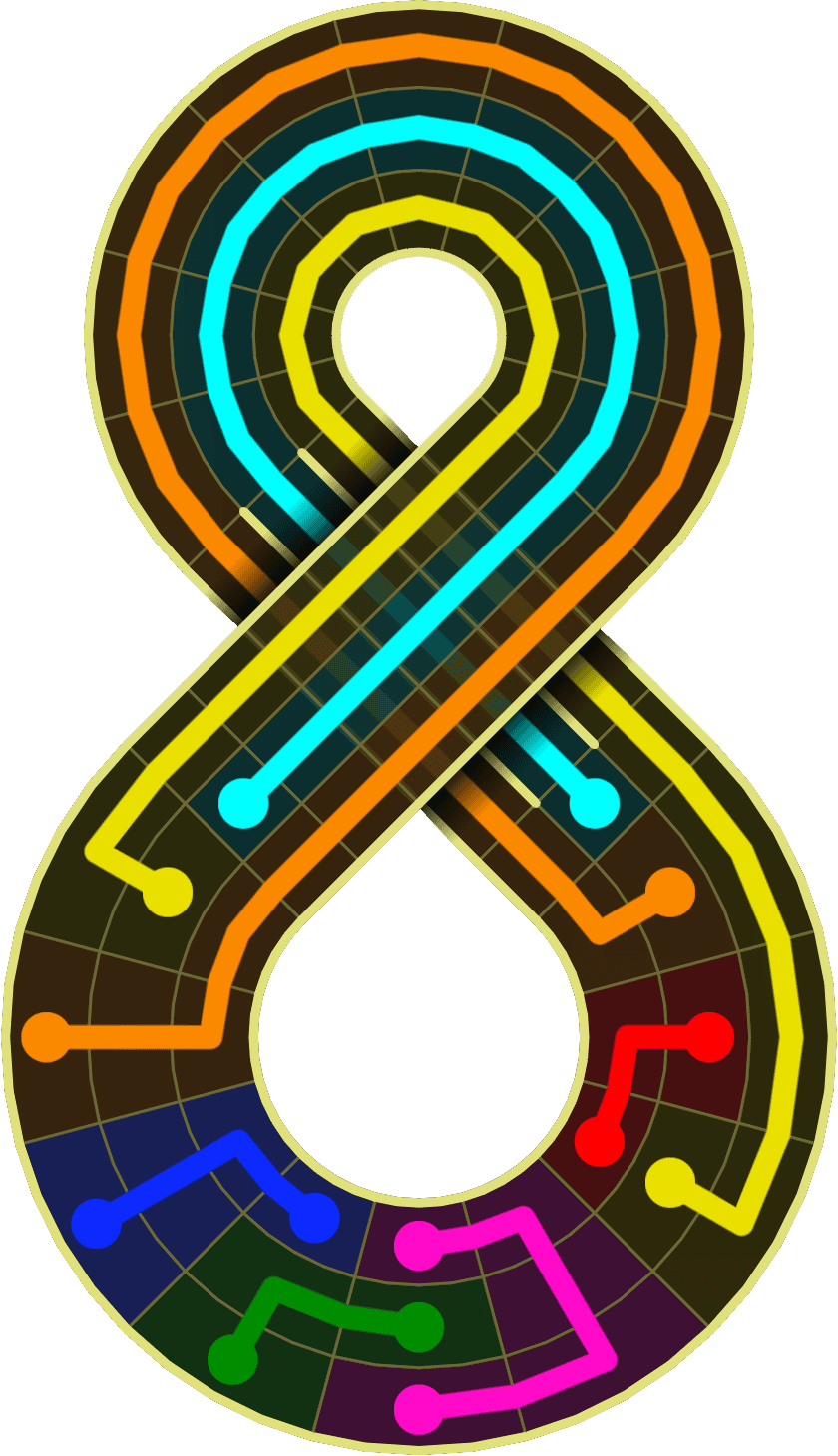 Flow Free Warps 2034 Solution