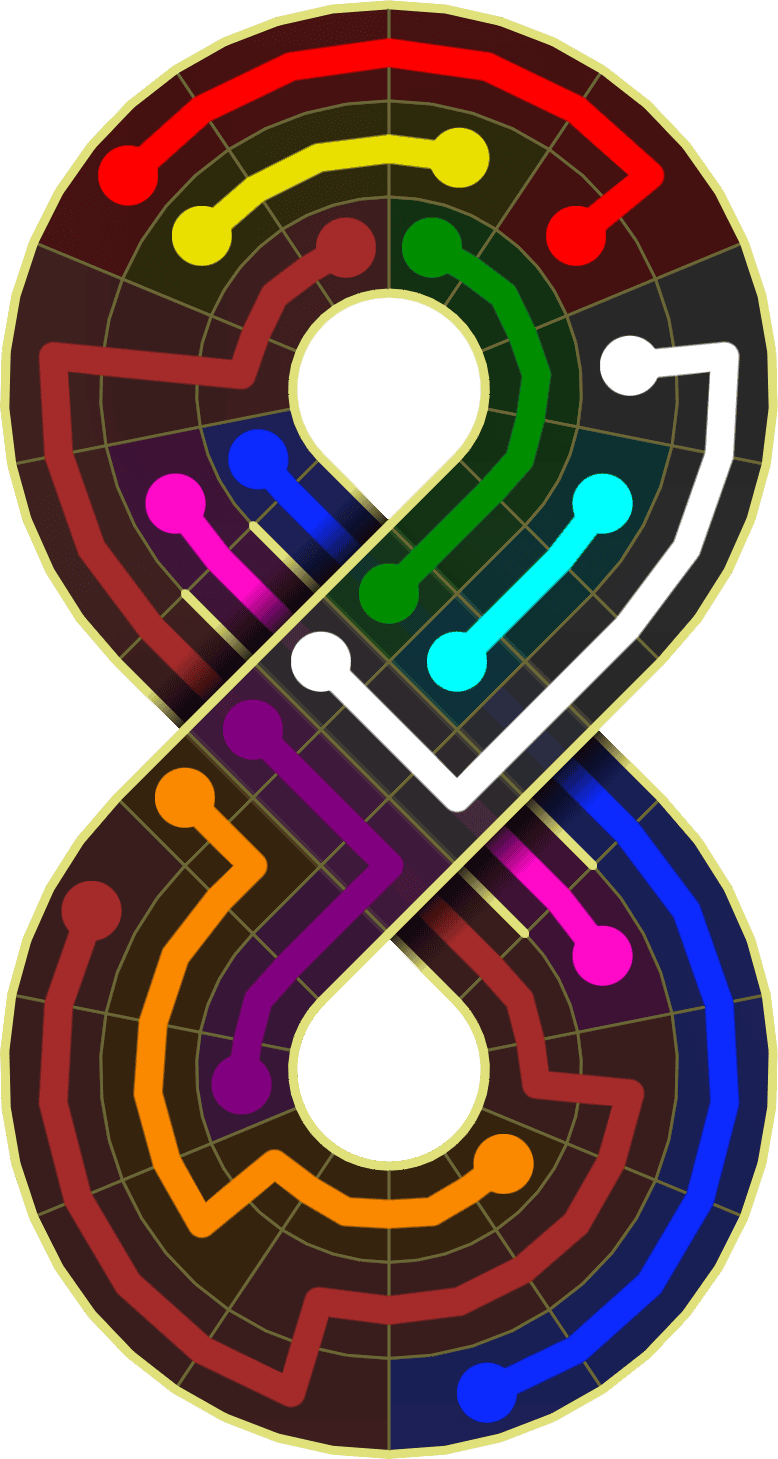 Flow Free Warps 1960 Solution