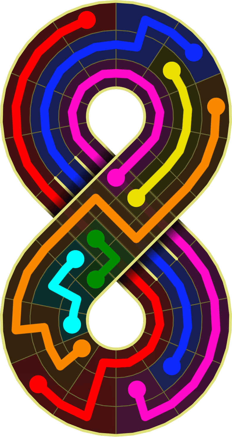 Flow Free Warps 1980 Solution