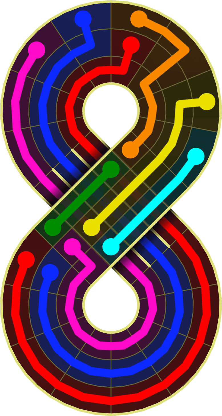 Flow Free Warps 1955 Solution