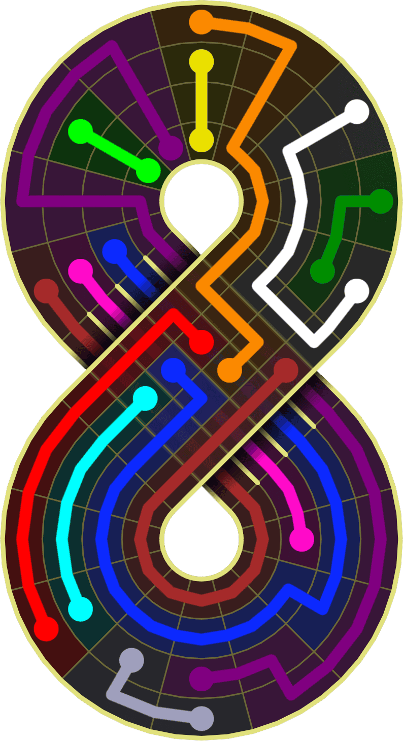 Flow Free Warps 2051 Solution