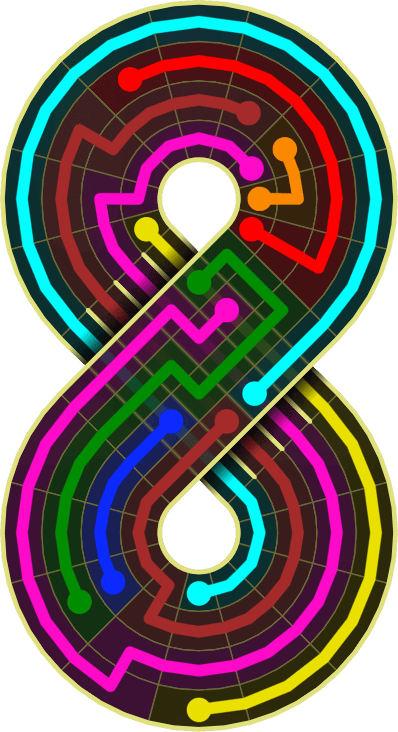 Flow Free Warps 2052 Solution