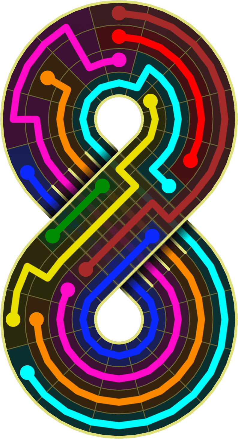 Flow Free Warps 2062 Solution