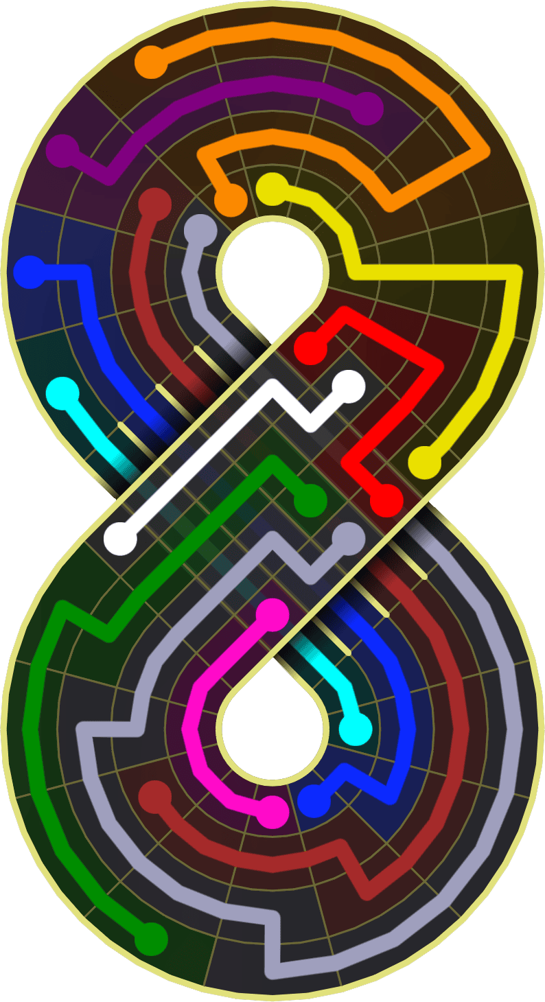 Flow Free Warps 2064 Solution