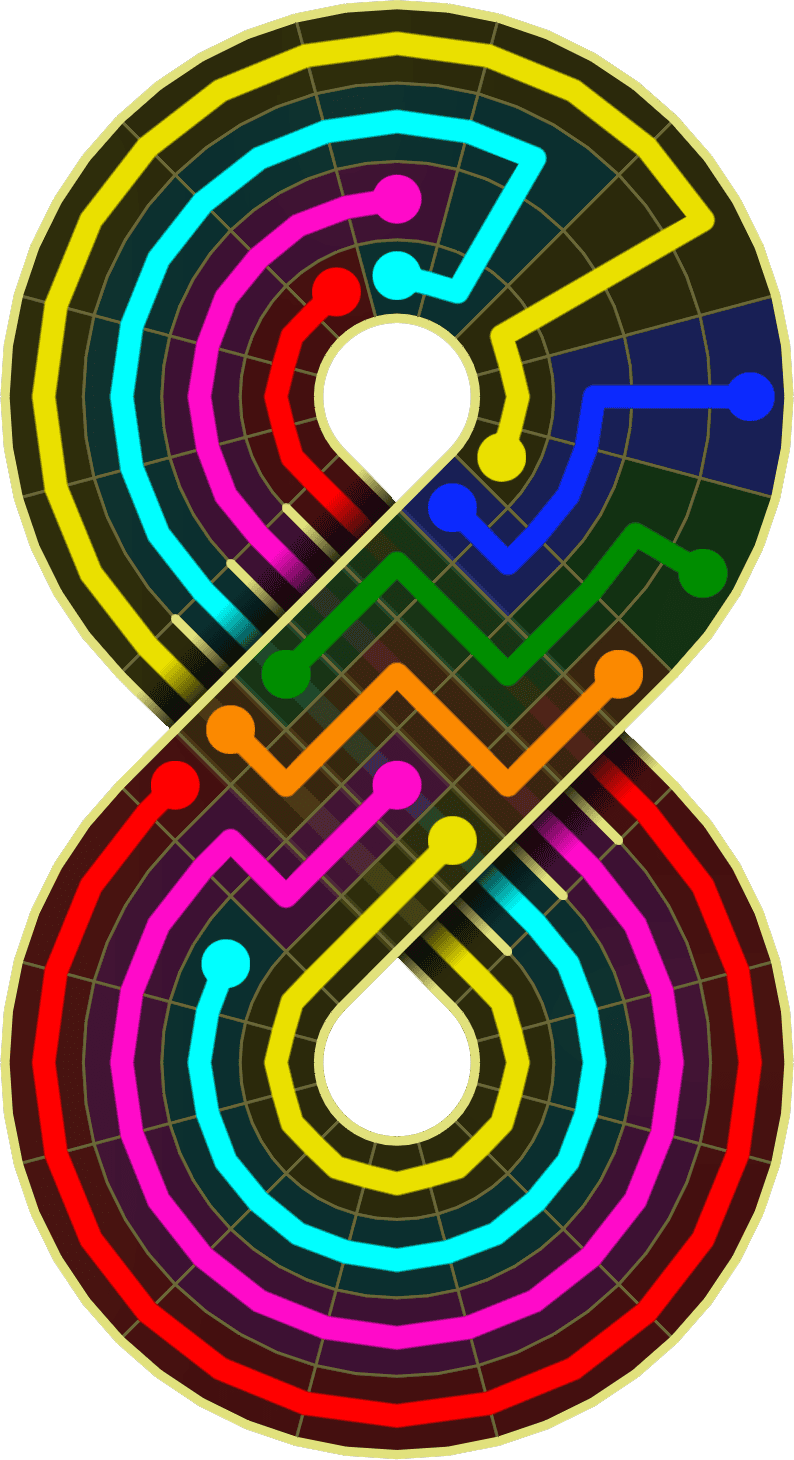 Flow Free Warps 2070 Solution