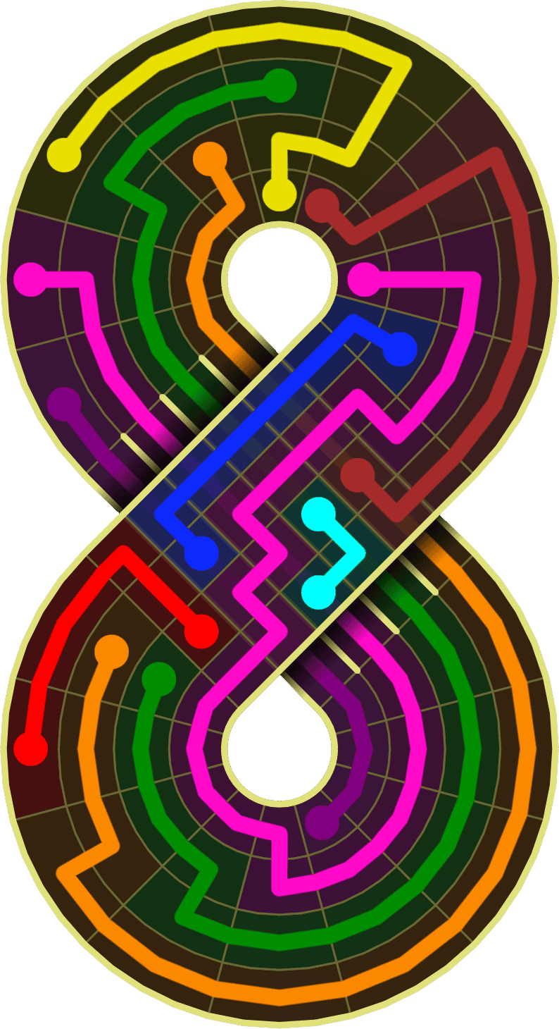 Flow Free Warps 2041 Solution