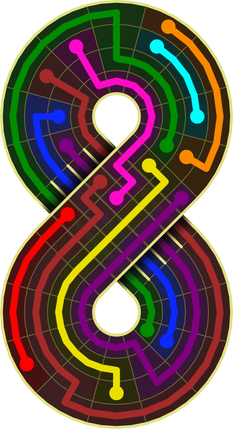 Flow Free Warps 2042 Solution