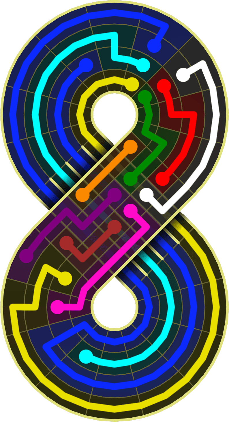 Flow Free Warps 2044 Solution