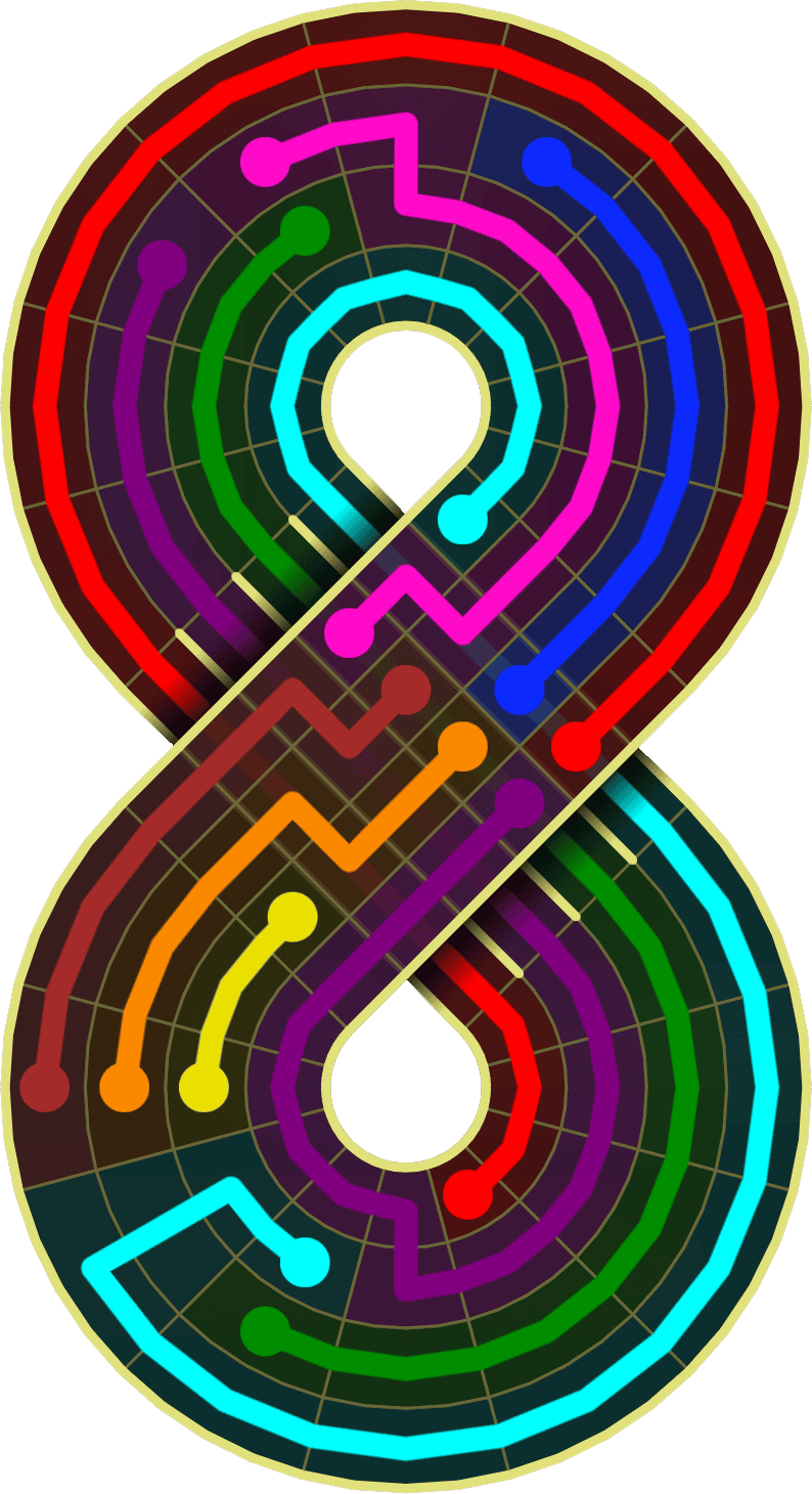 Flow Free Warps 2046 Solution