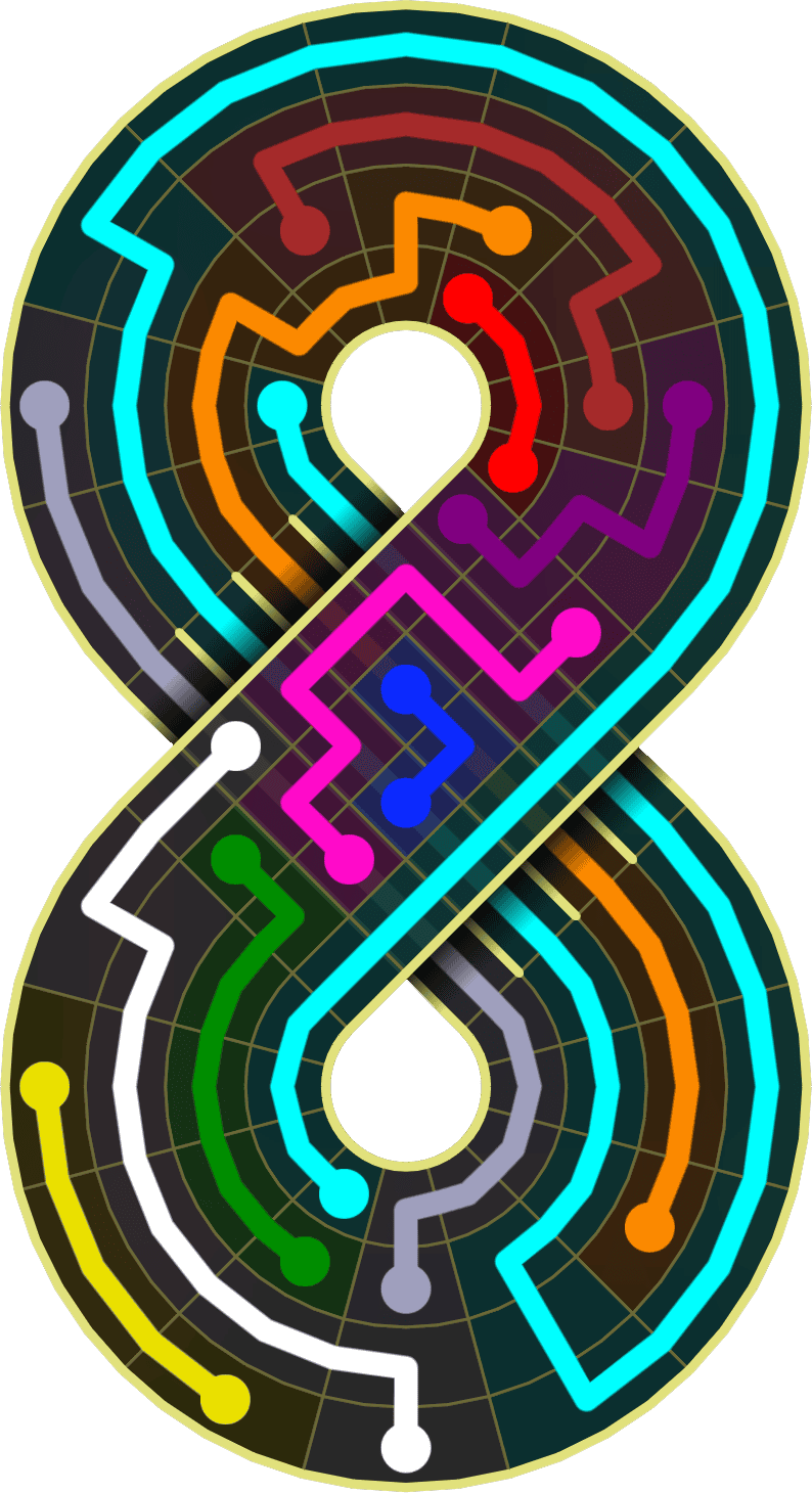 Flow Free Warps 2048 Solution