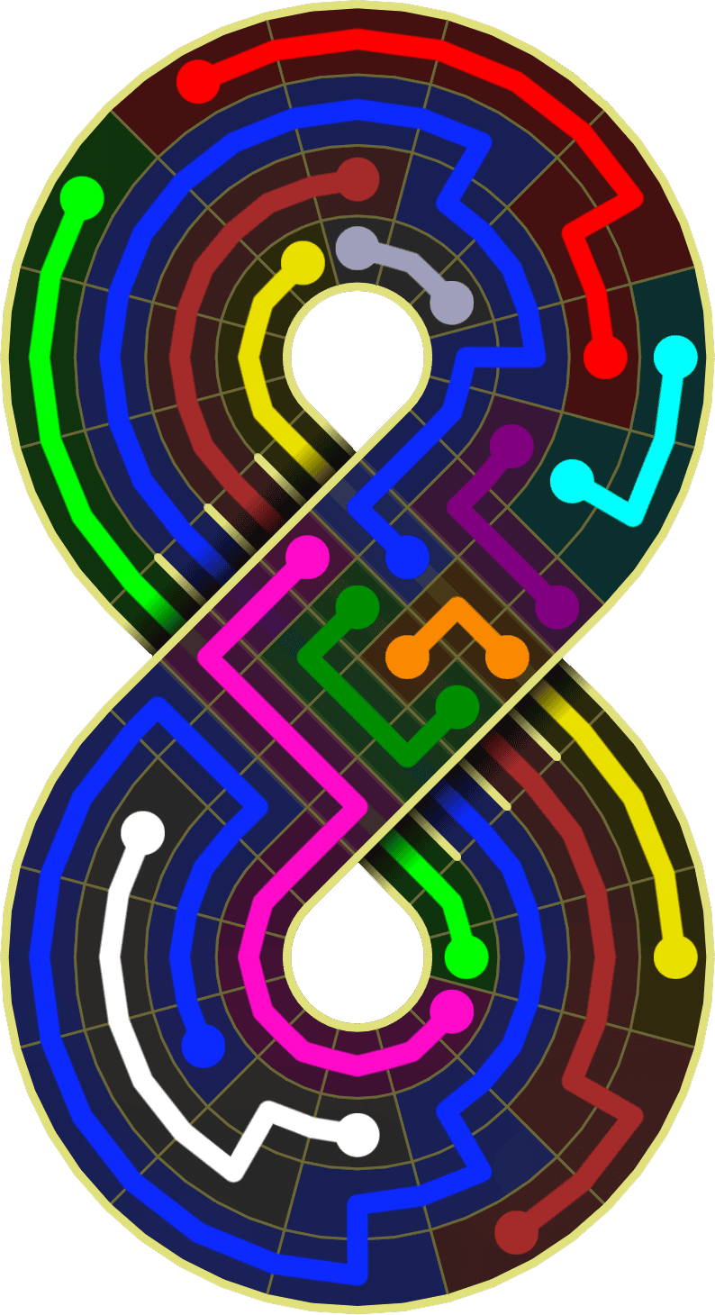 Flow Free Warps 2073 Solution