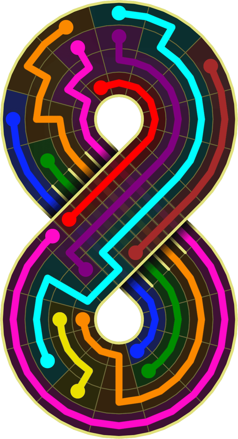 Flow Free Warps 2074 Solution