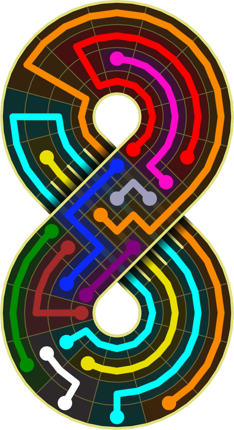 Flow Free Warps 2081 Solution