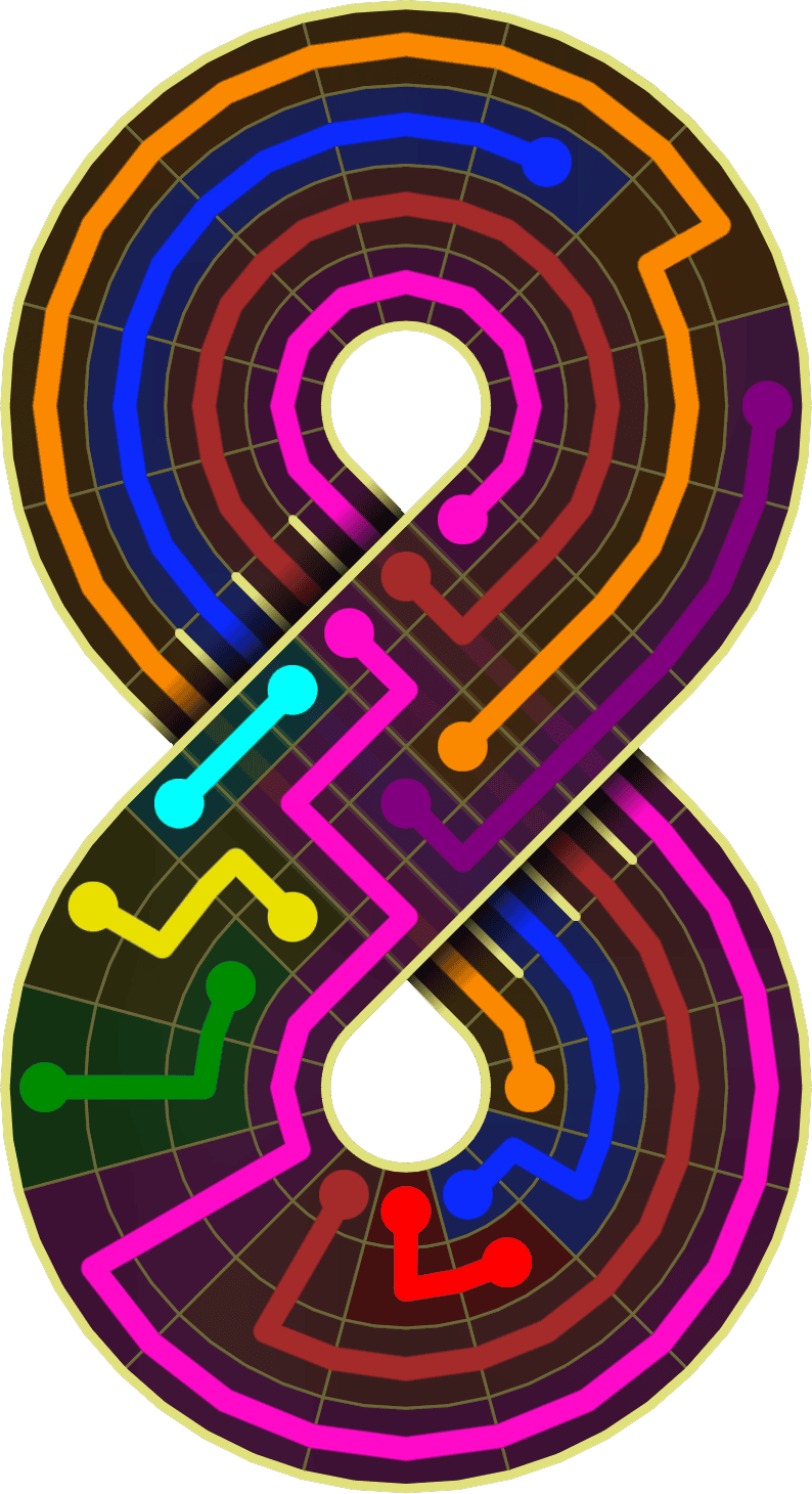 Flow Free Warps 2090 Solution