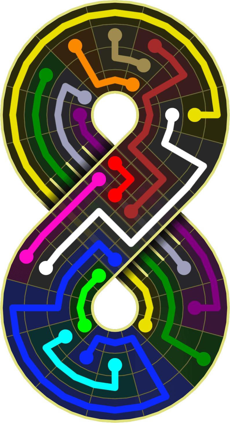 Flow Free Warps 2092 Solution