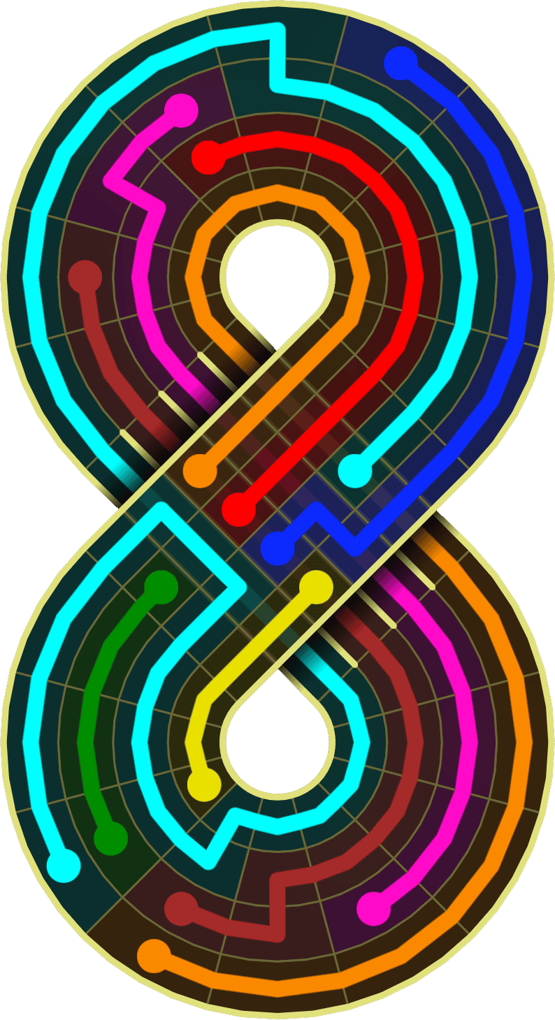 Flow Free Warps 2096 Solution