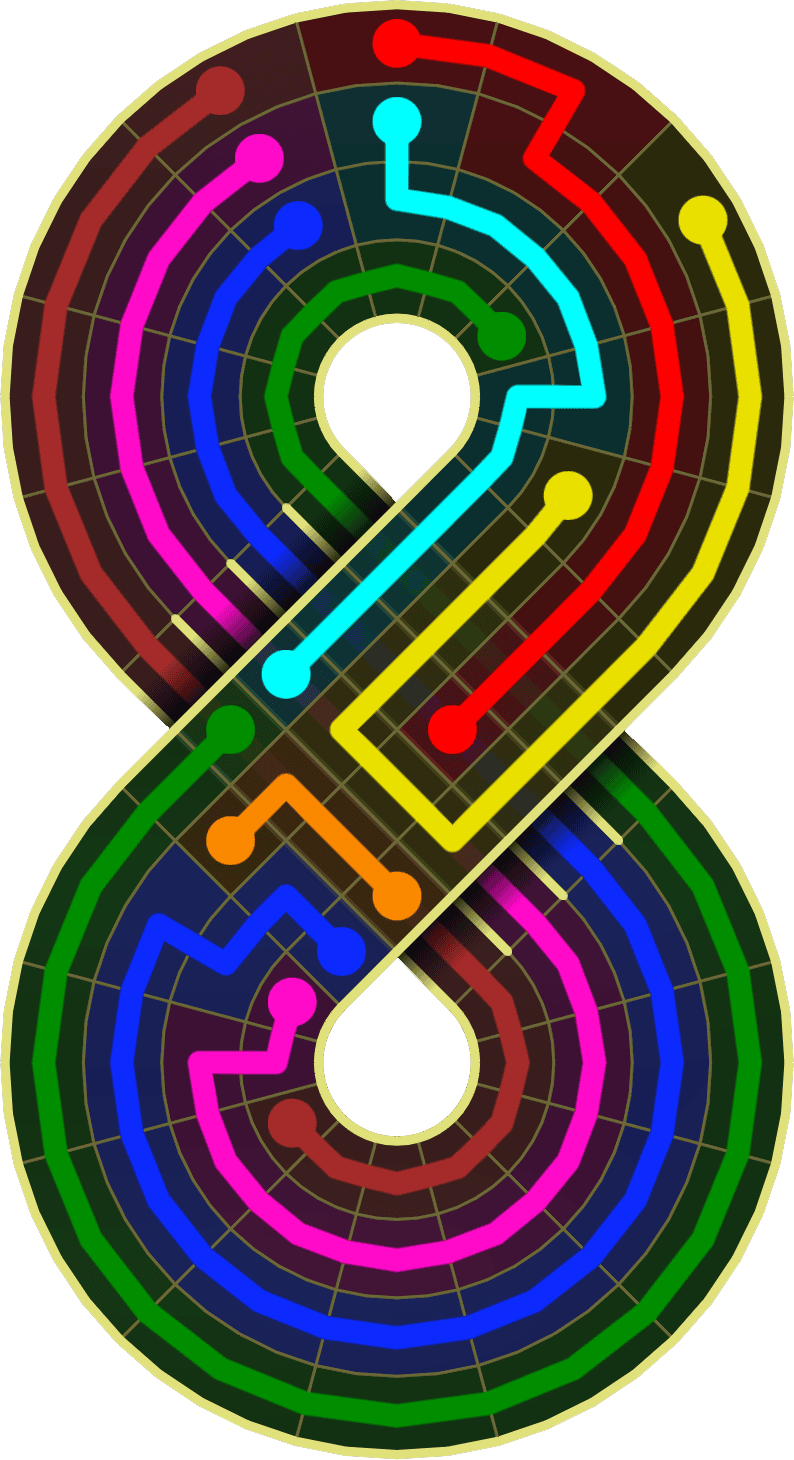 Flow Free Warps 2098 Solution