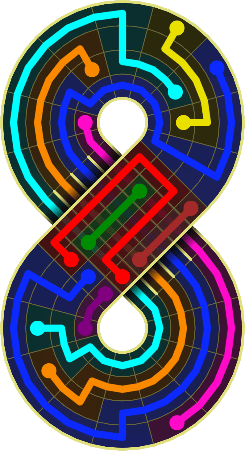 Flow Free Warps 2100 Solution